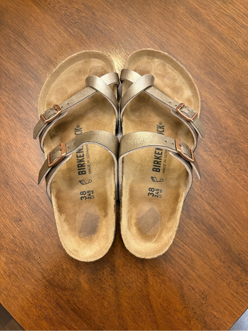 Birkenstock size 38 Mayari Sandals-Graceful taupe